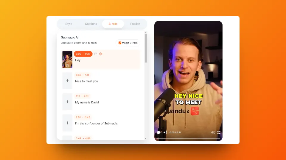 page to add gifs submagic tutorial