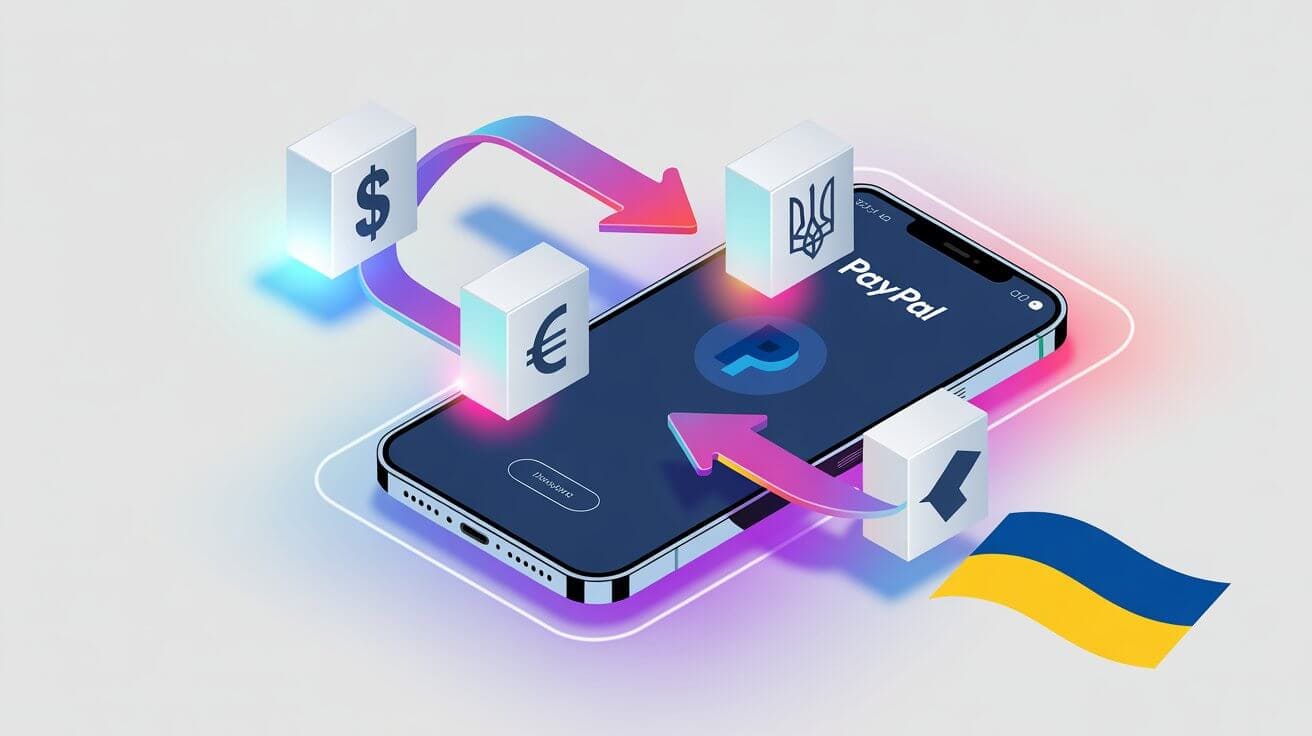 Прив'язка української банківської картки до PayPal