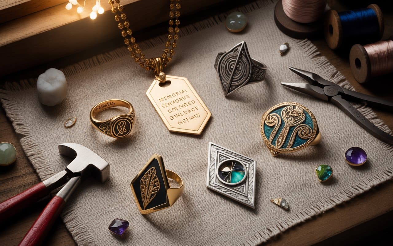 Друга ніша — Heirloom and Personalised Signet Rings
