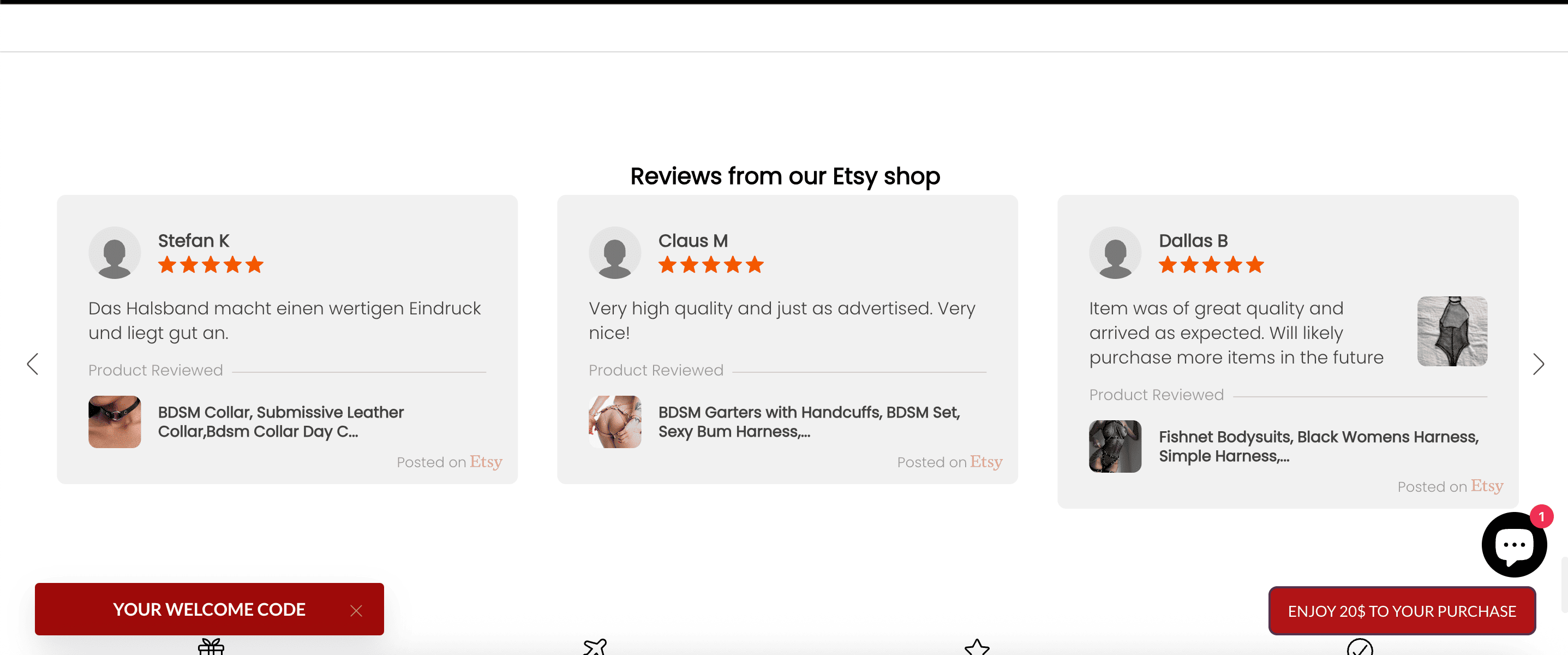 1. Shuttle — імпорт відгуків з Etsy → Shopify