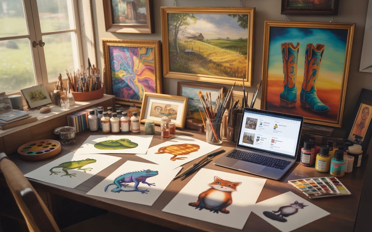 Тема 3: Fantasy Painting