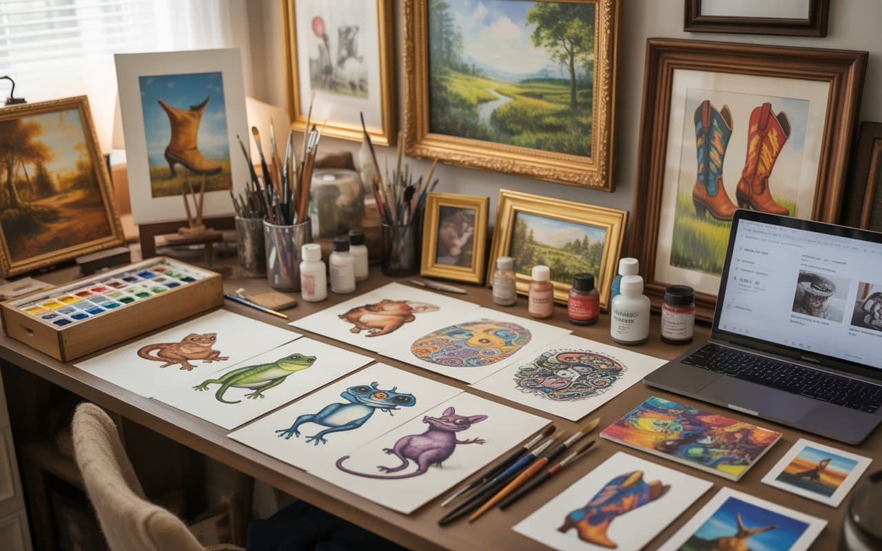 Тема 9: Funny Cat Poster