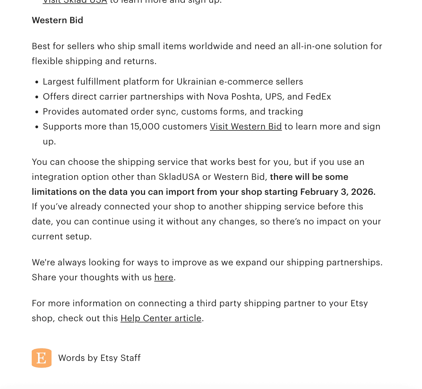 новий стандарт роботи з міжнародними відправленнями