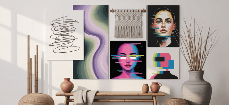 Топ-5 стилів картин, які будуть в тренді у 2026 році на Etsy