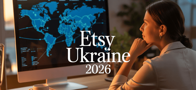 Як відкрити магазин на Etsy з України 2026: комісії та гайд