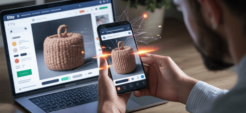 Нова шахрайська схема на Etsy у 2026 році. Як AI-фото пошкодженого товару обманюють продавців