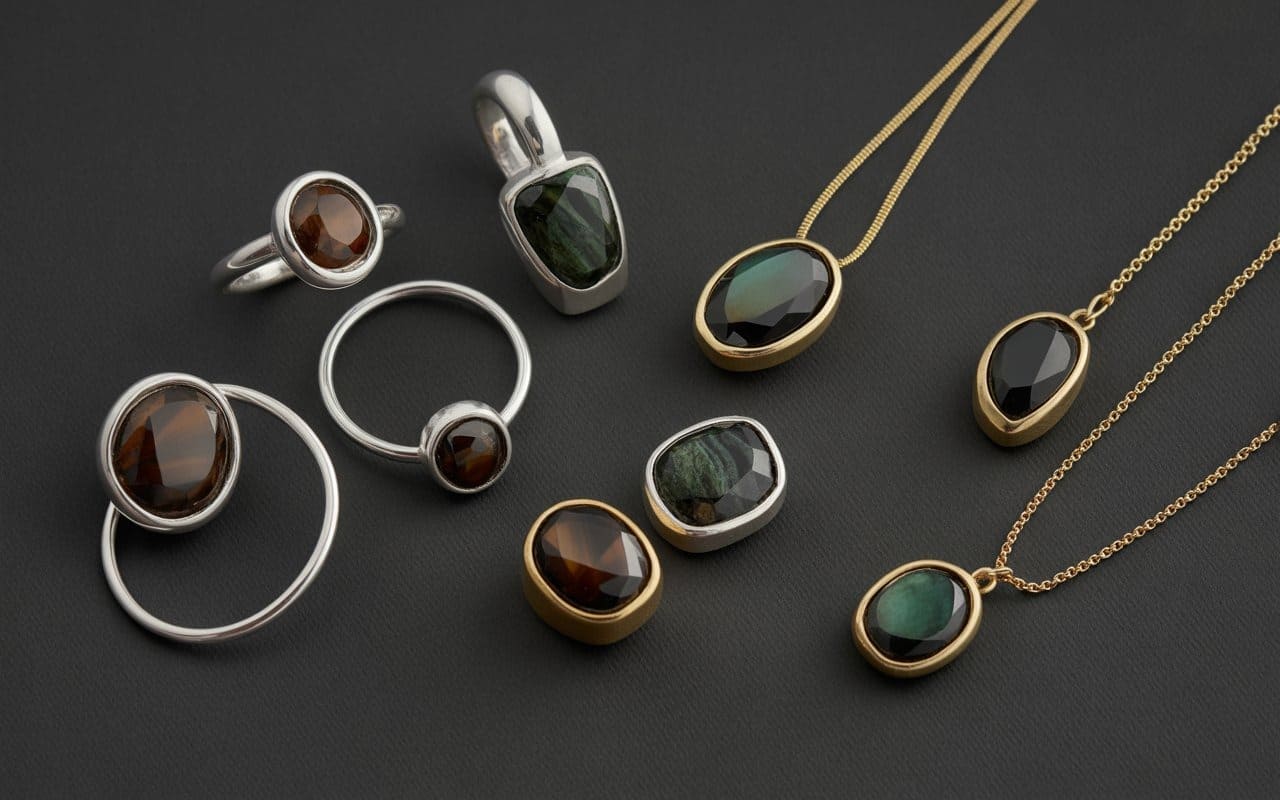 Тренд №4: Темні камені (Dark Stone Jewellery)