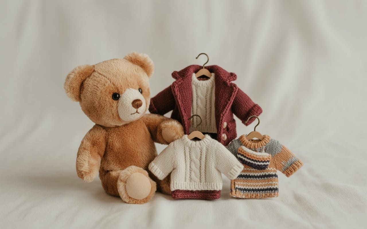 Игрушки с нарядами (Plush with Outfits)