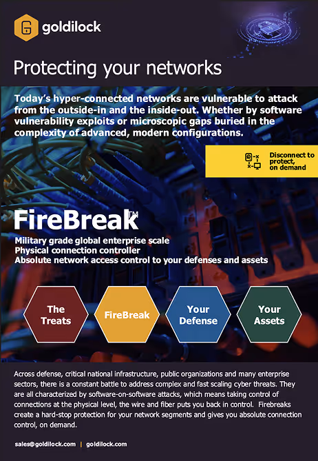 Protecting Your Network with On-Demand Physical Disconnection