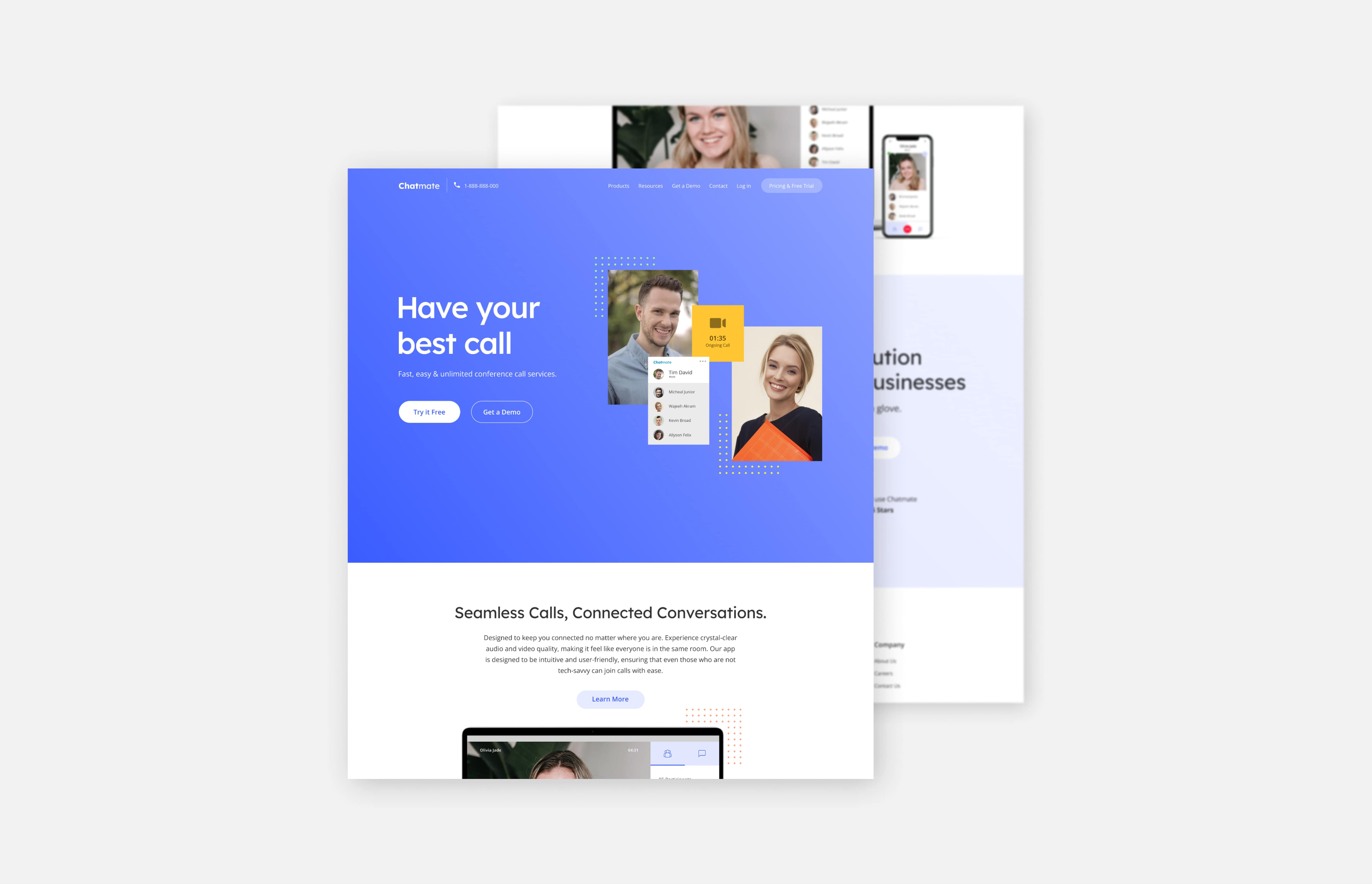 Chatmate project display