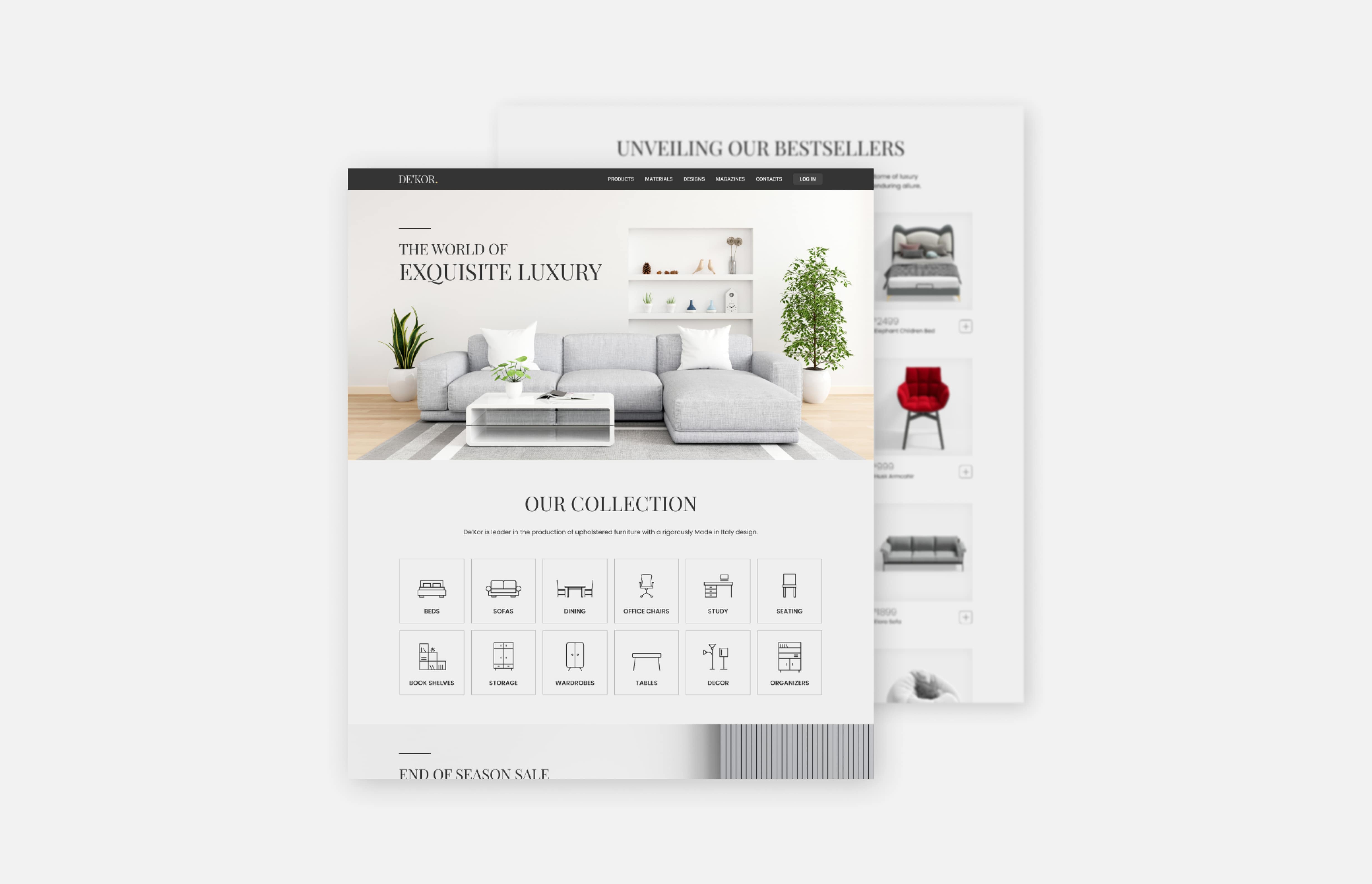 Dekor project display