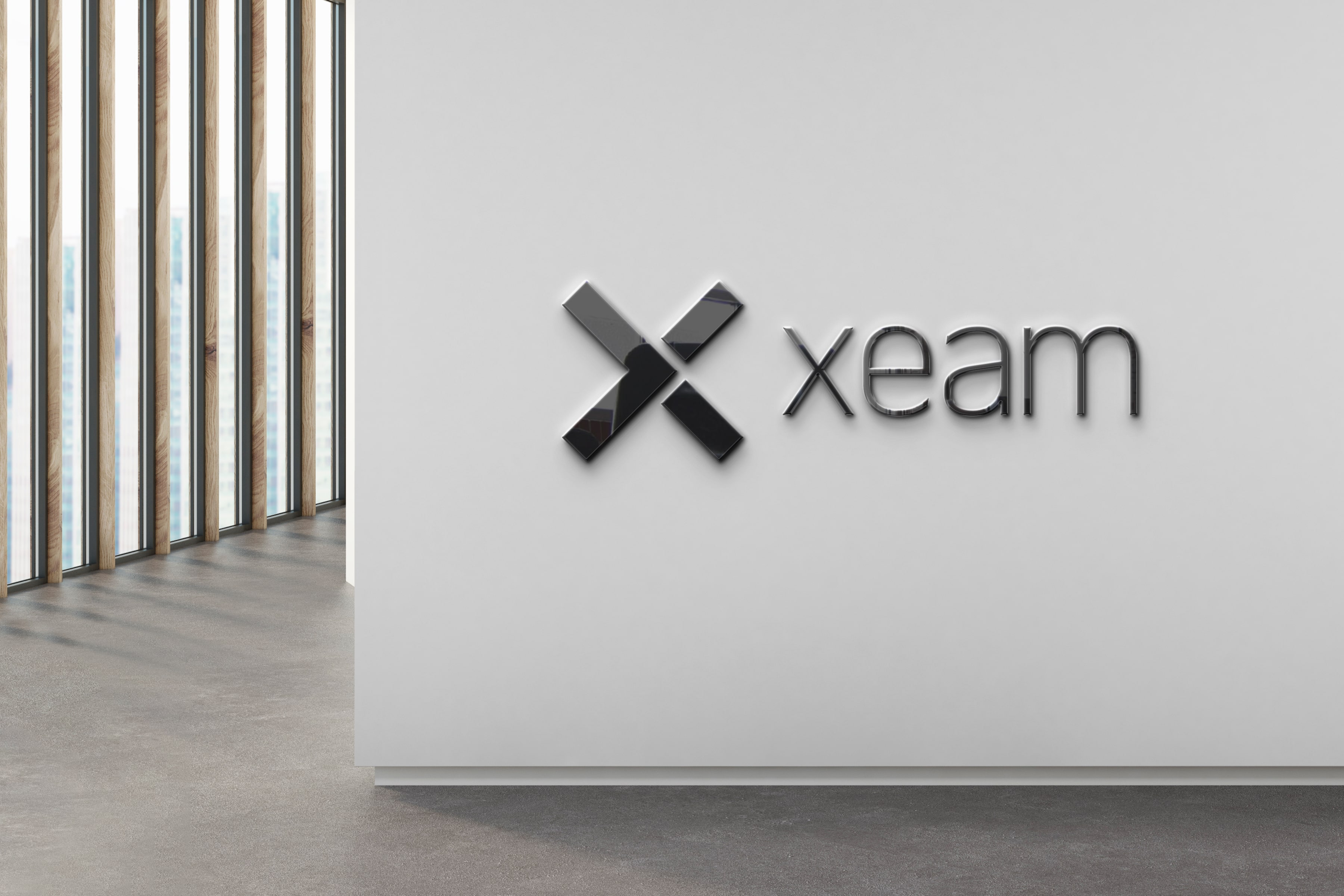 Xeam office sign