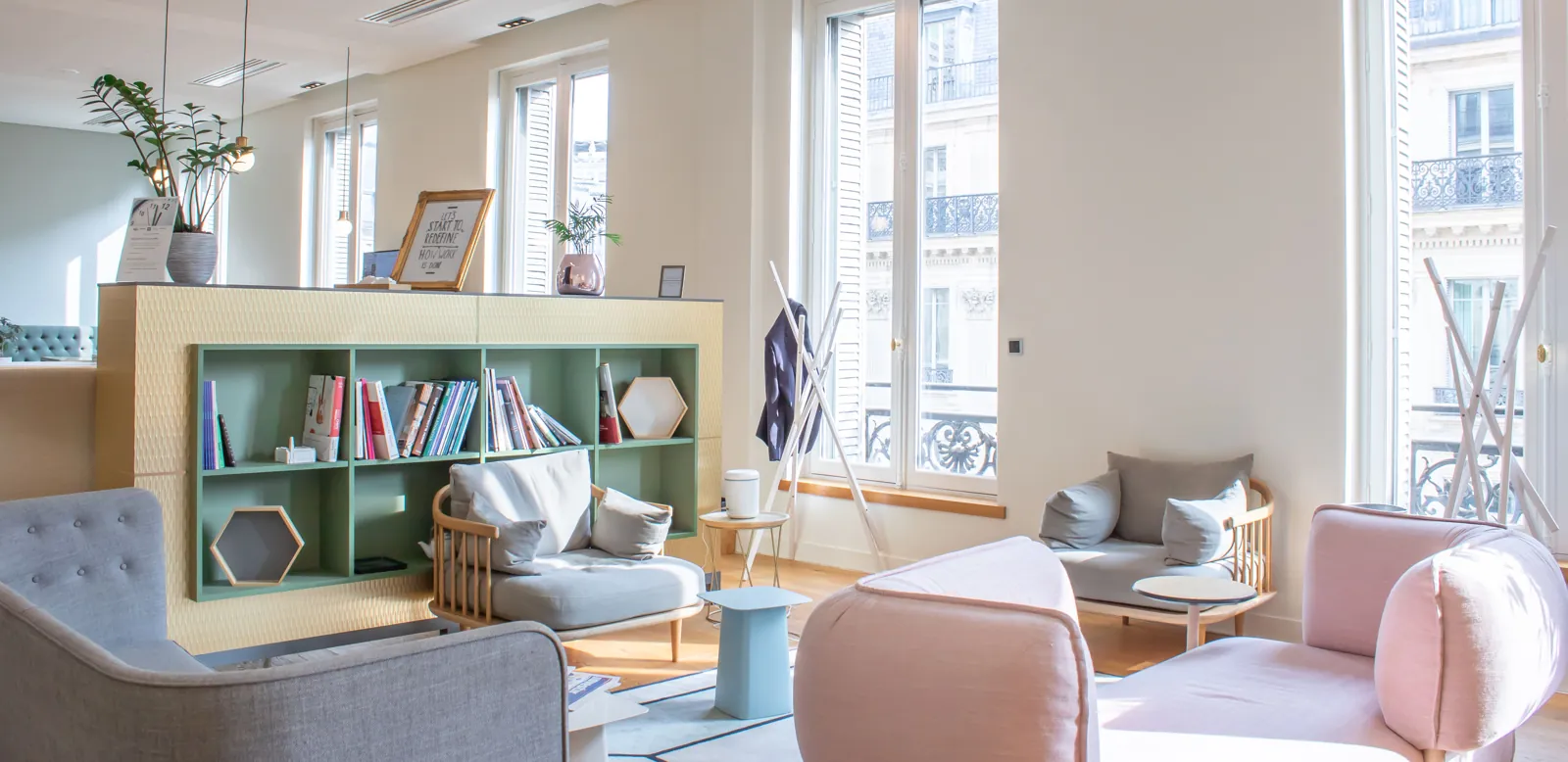 Bureau privé 5 postes - Paris 9e, Rue Meyerbeer