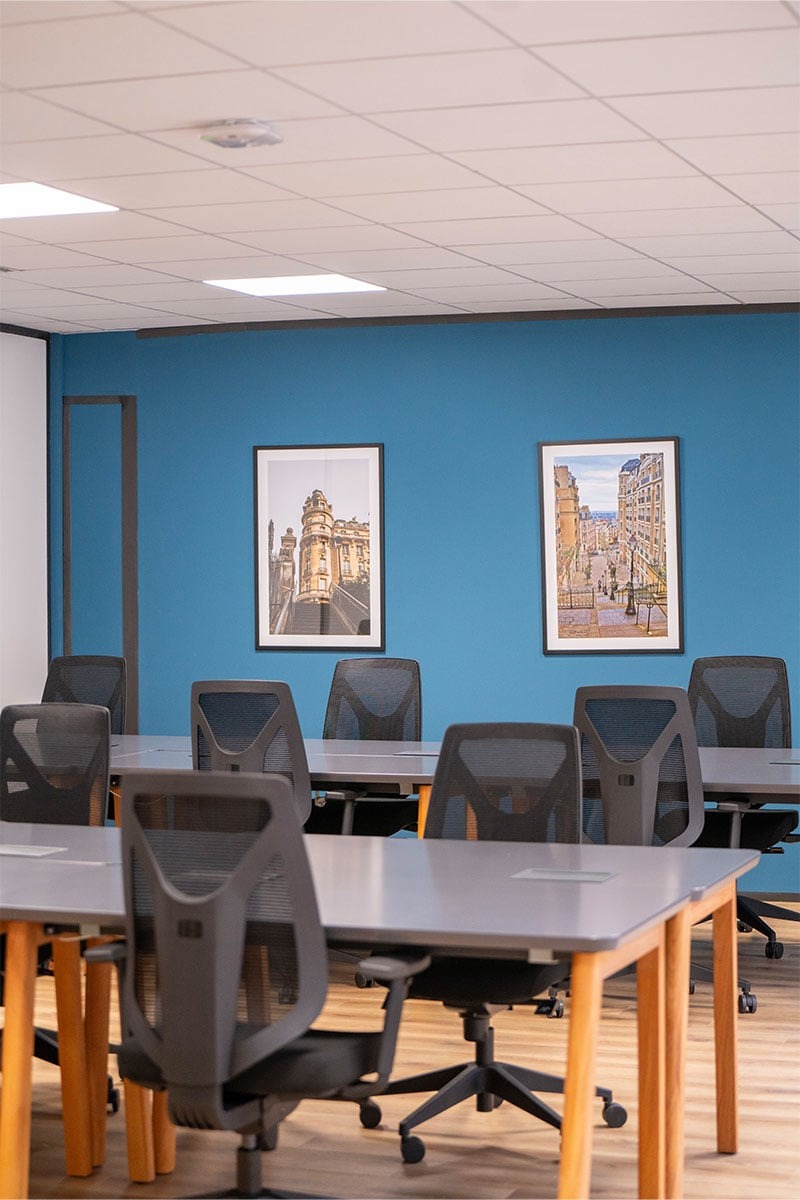Bureau privé 5 postes - Paris 8e, Rue de Monceau