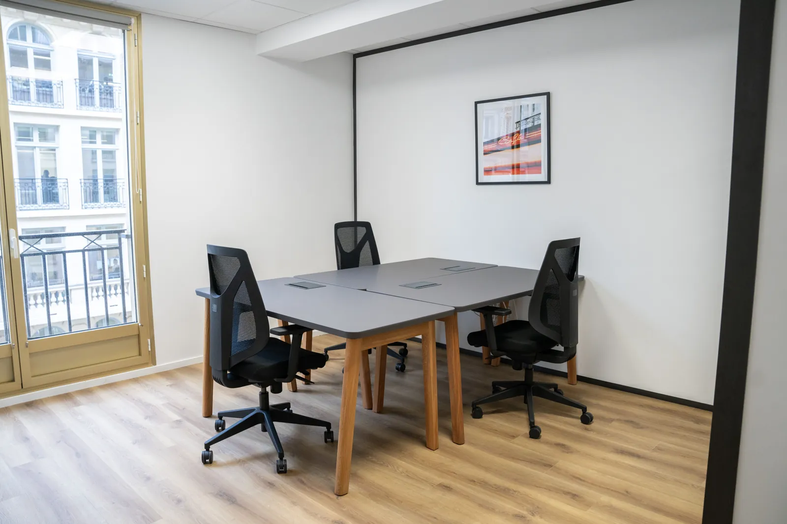 Bureau privé 7 postes - Paris 8e, Rue de Monceau