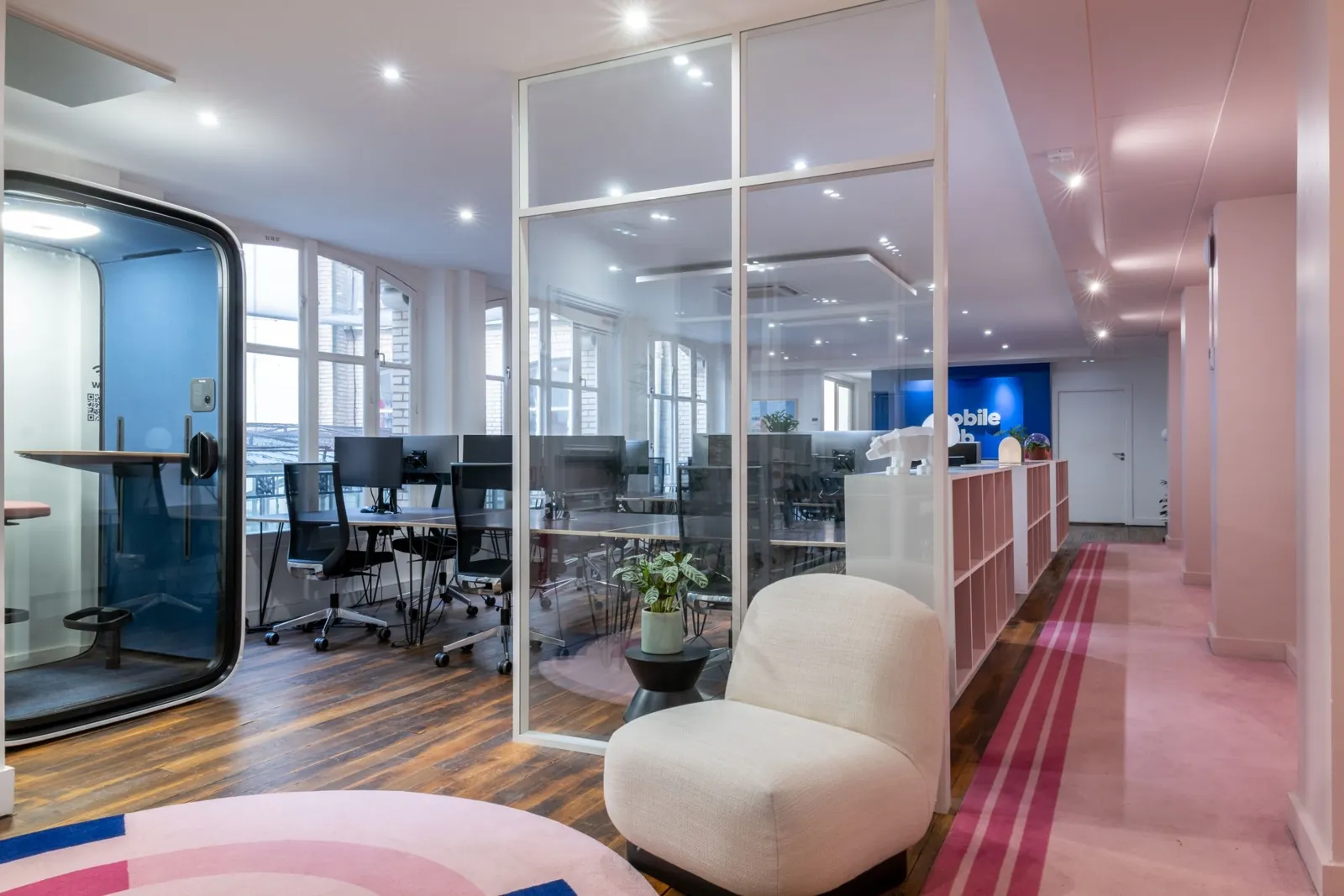 Bureau privatif 40 postes à louer - Paris 8e Saint-Lazare