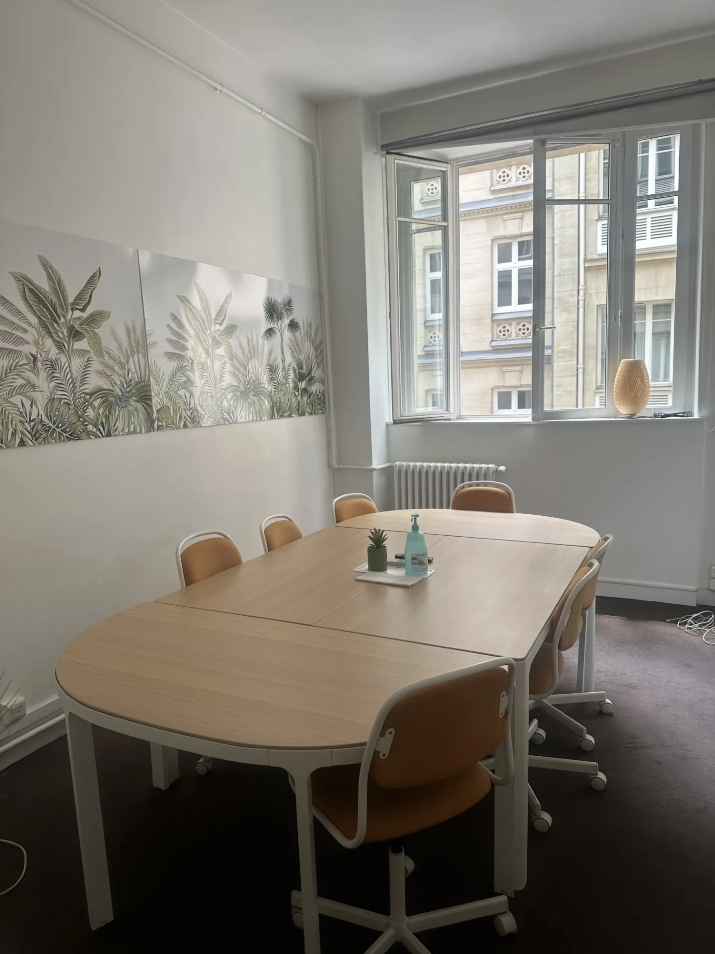 Bureau privé 4 postes - Paris 8e, Rue de Stockholm