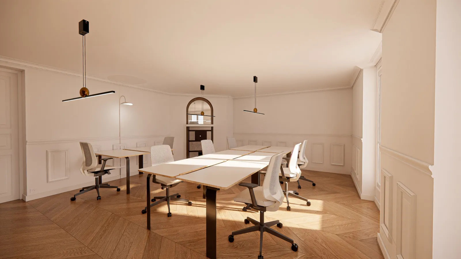 Bureau privatif 14 postes à louer - Paris 8e
