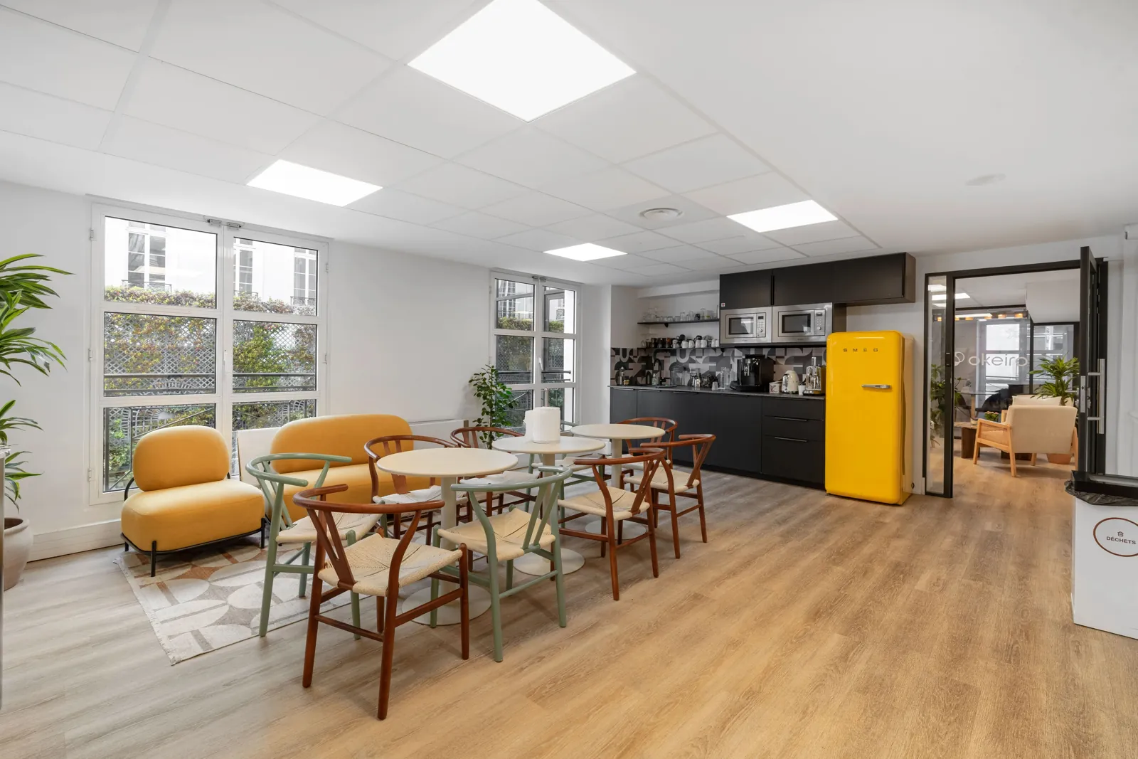 Bureau indépendant 26 postes - Paris 2e (Sentier)