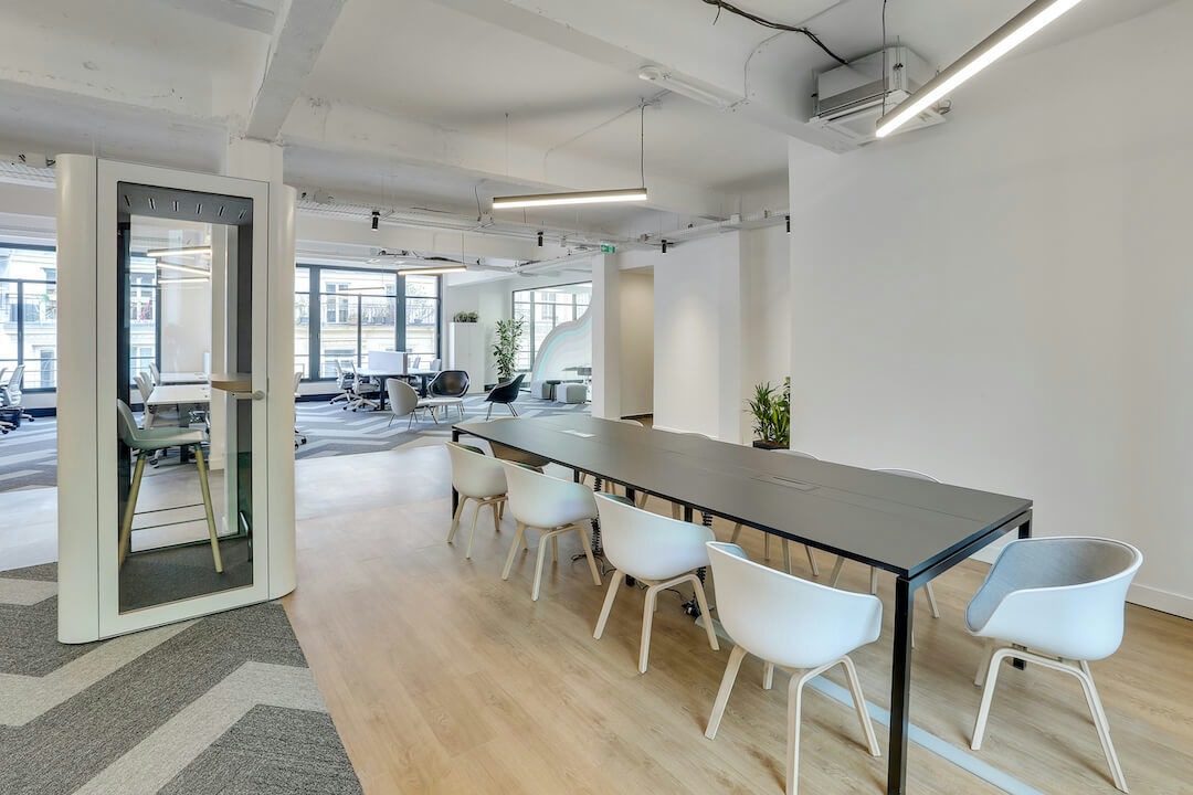 Bureau indépendant 166 postes - Paris 2e (Poissonnière)