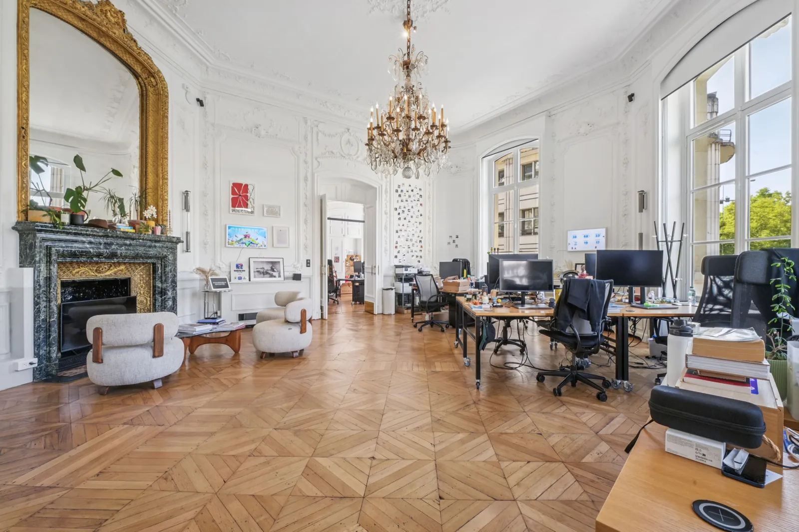Bureau indépendant 94 postes - Paris 2e (Michodière)
