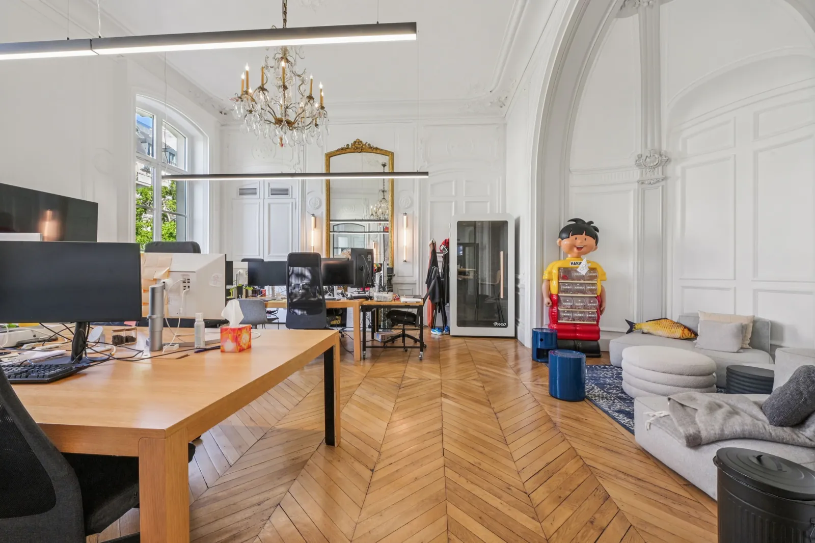 Bureau indépendant 94 postes - Paris 2e (Michodière)
