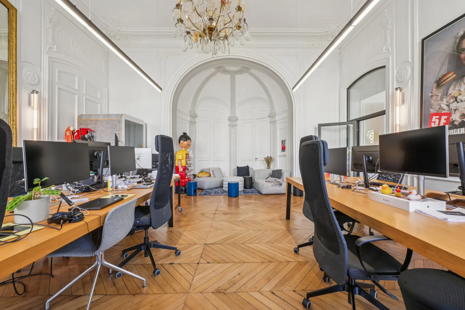 Bureau indépendant 94 postes - Paris 2e (Michodière)