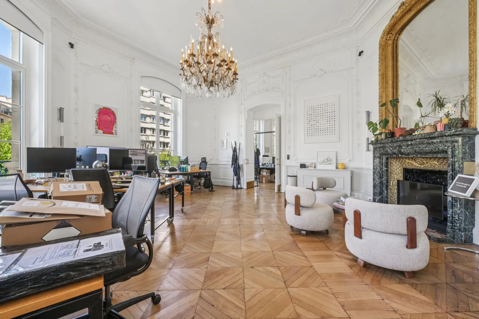 Bureau indépendant 94 postes - Paris 2e (Michodière)