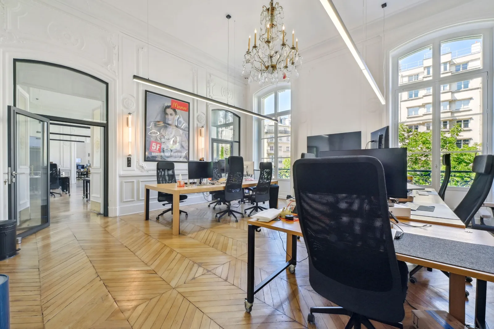 Bureau indépendant 94 postes - Paris 2e (Michodière)