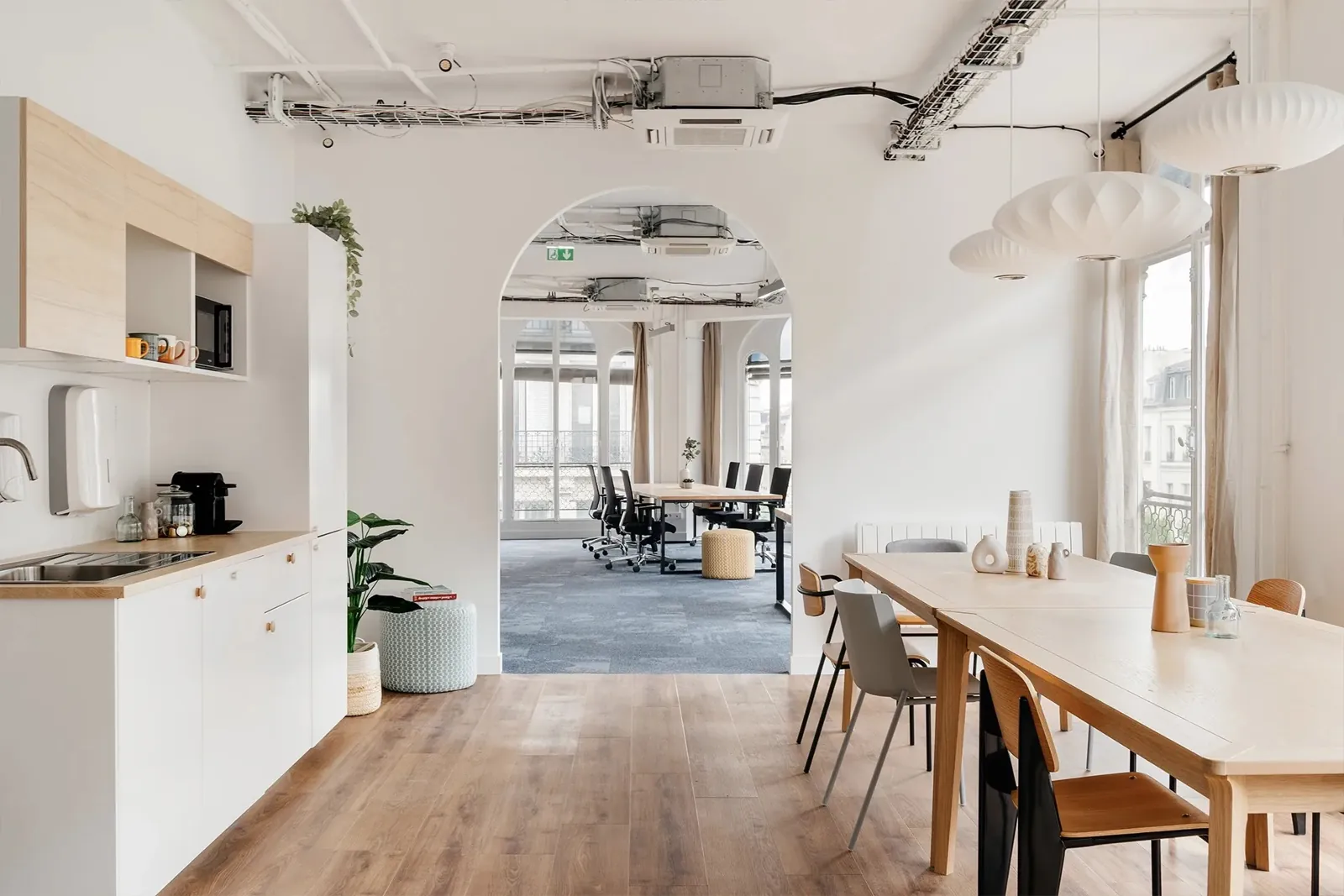 Bureau indépendant 28 postes - Paris 2e (Réaumur)
