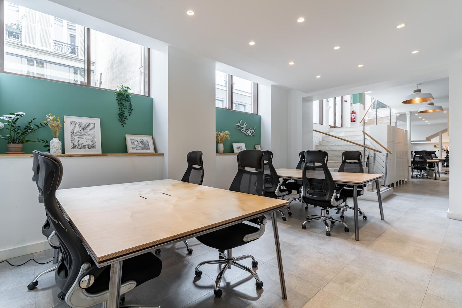 Bureau indépendant 52 postes - Paris 11e (Saint-Sabin)
