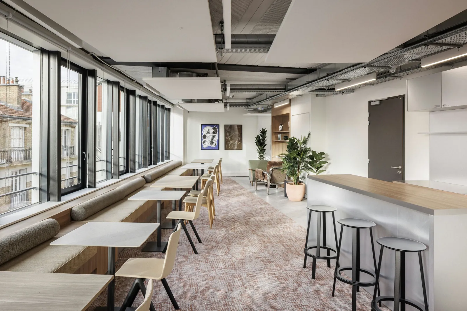 Bureau indépendant 46 postes - Boulogne-Billancourt