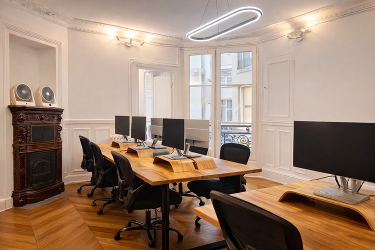 Bureau indépendant 26 postes - Paris 3e (Sébastopol)