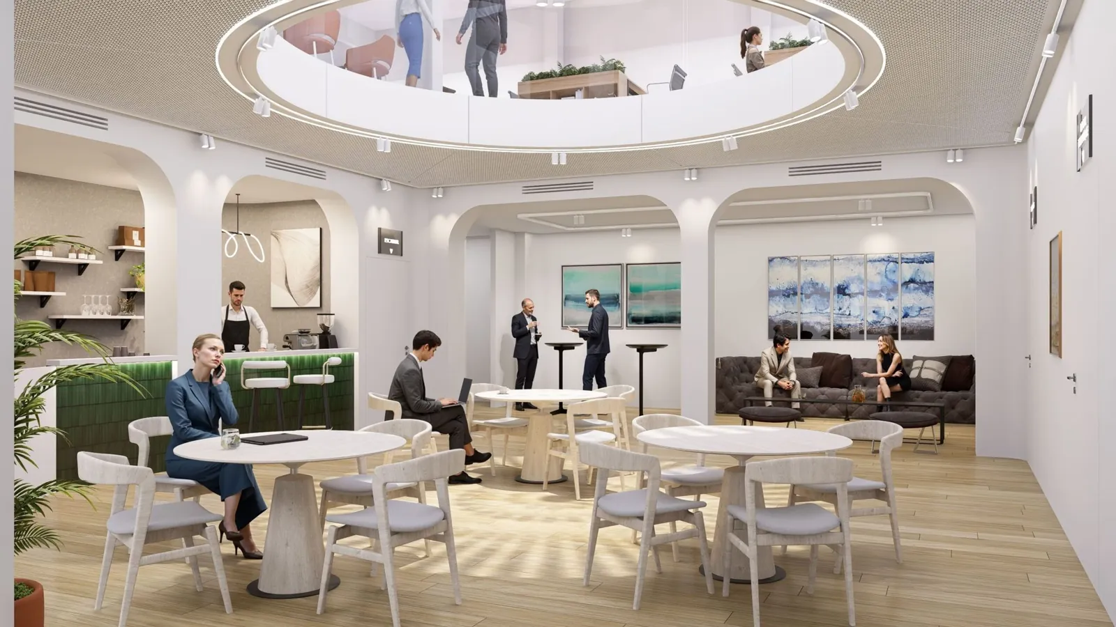 Bureau privatif 130 postes à louer - Paris 9e (Lamartine)
