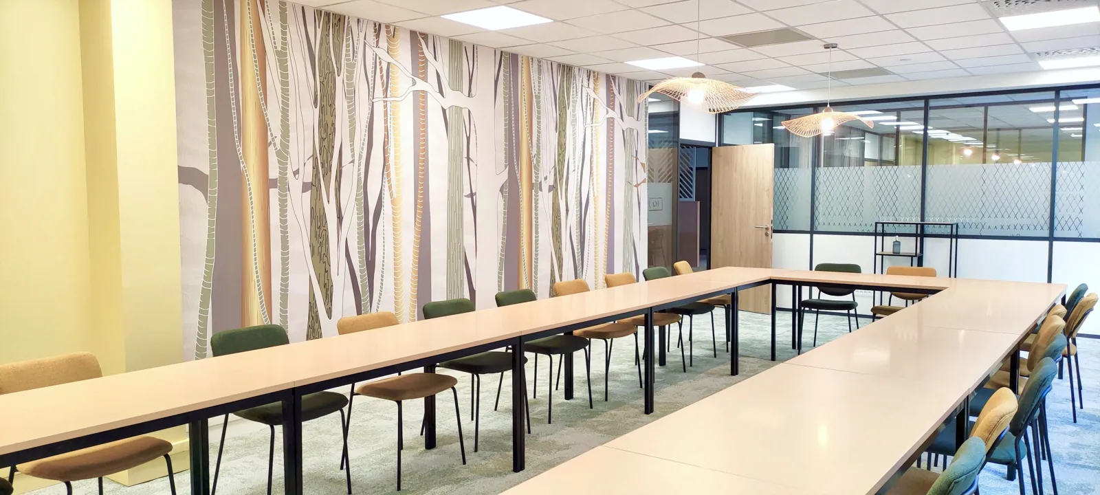 Bureau privé 3 postes - Nanterre (Bouvets)