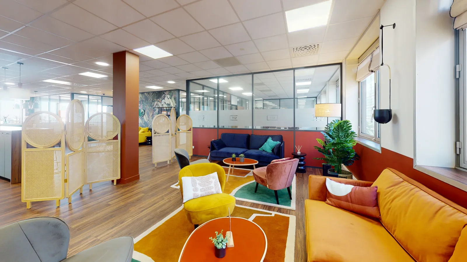Bureau privé 3 postes - Nanterre (Bouvets)