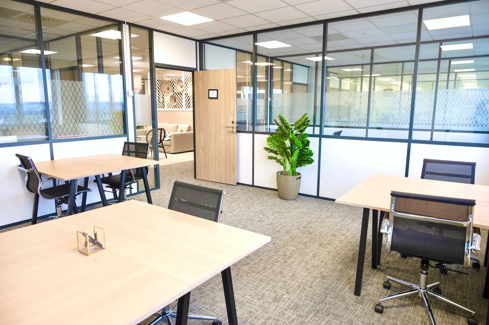 Bureau privé 3 postes - Nanterre (Bouvets)