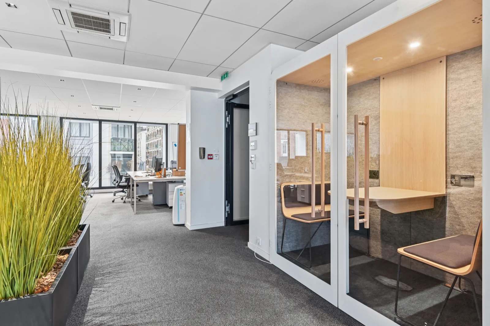 Bureau indépendant 30 postes - Levallois-Perret