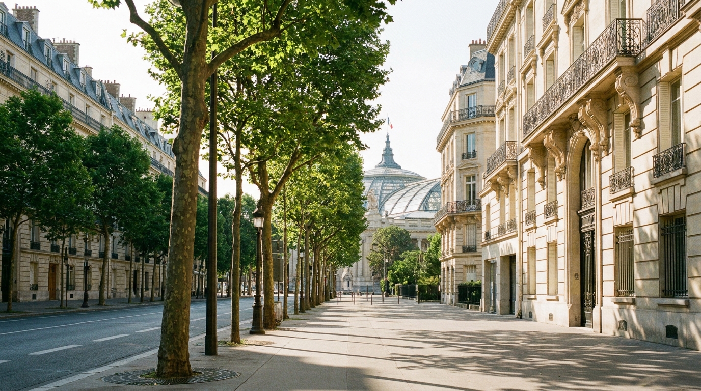 Avenue haussmannienne près de Franklin Roosevelt, Paris 8e