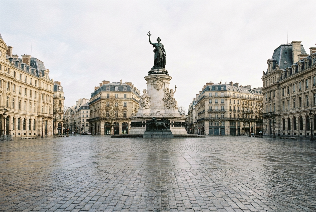 Place de la République, Paris 11e