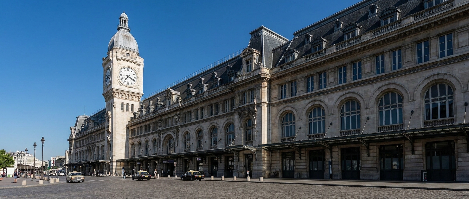 La Gare de Lyon et son beffroi, Paris 12e