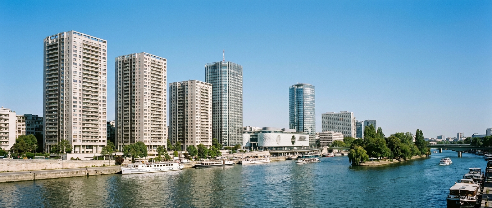 Le Front de Seine (Beaugrenelle), Paris 15e