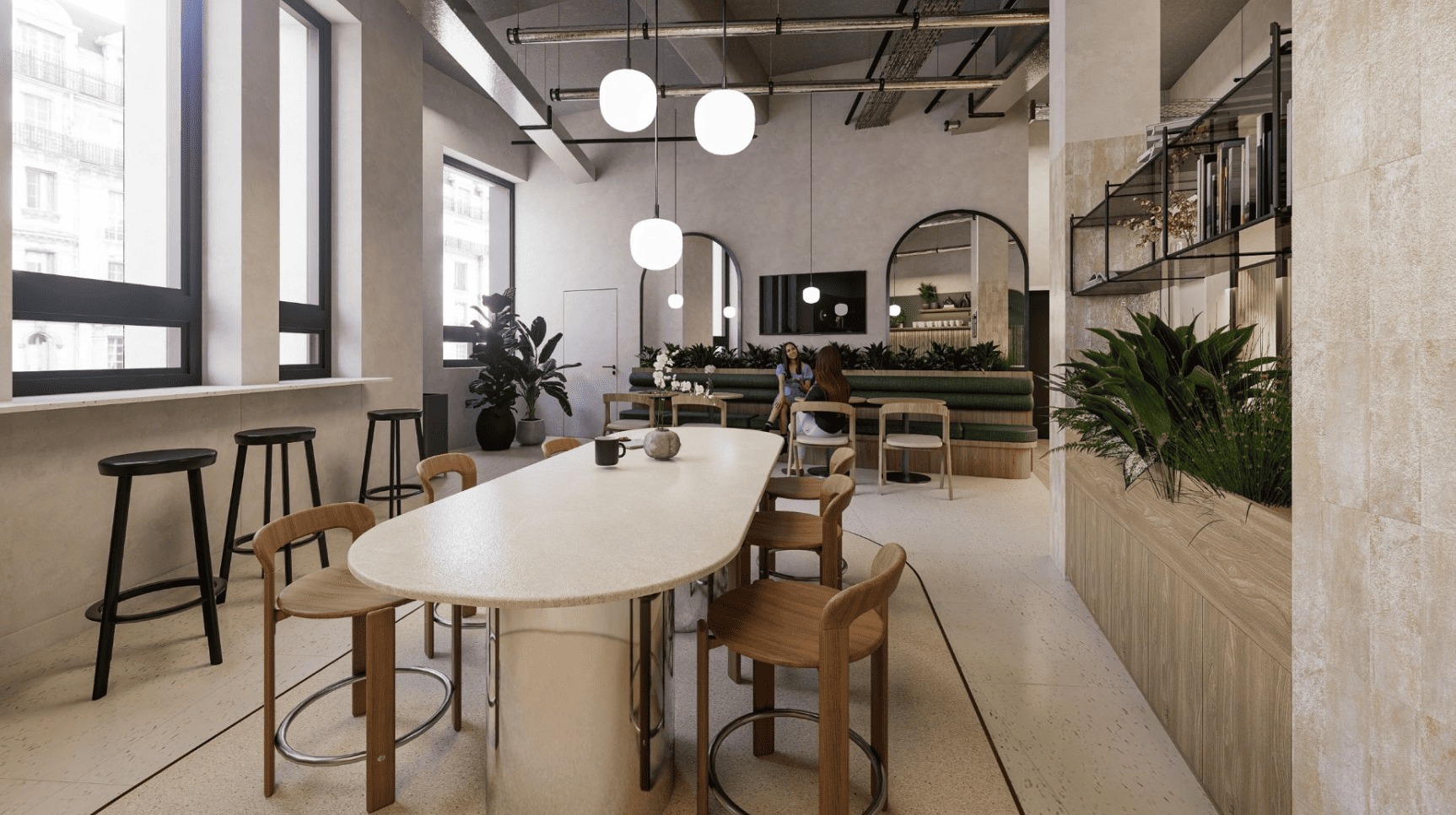 Bureau indépendant 86 postes - Paris 10e (Bonne Nouvelle)