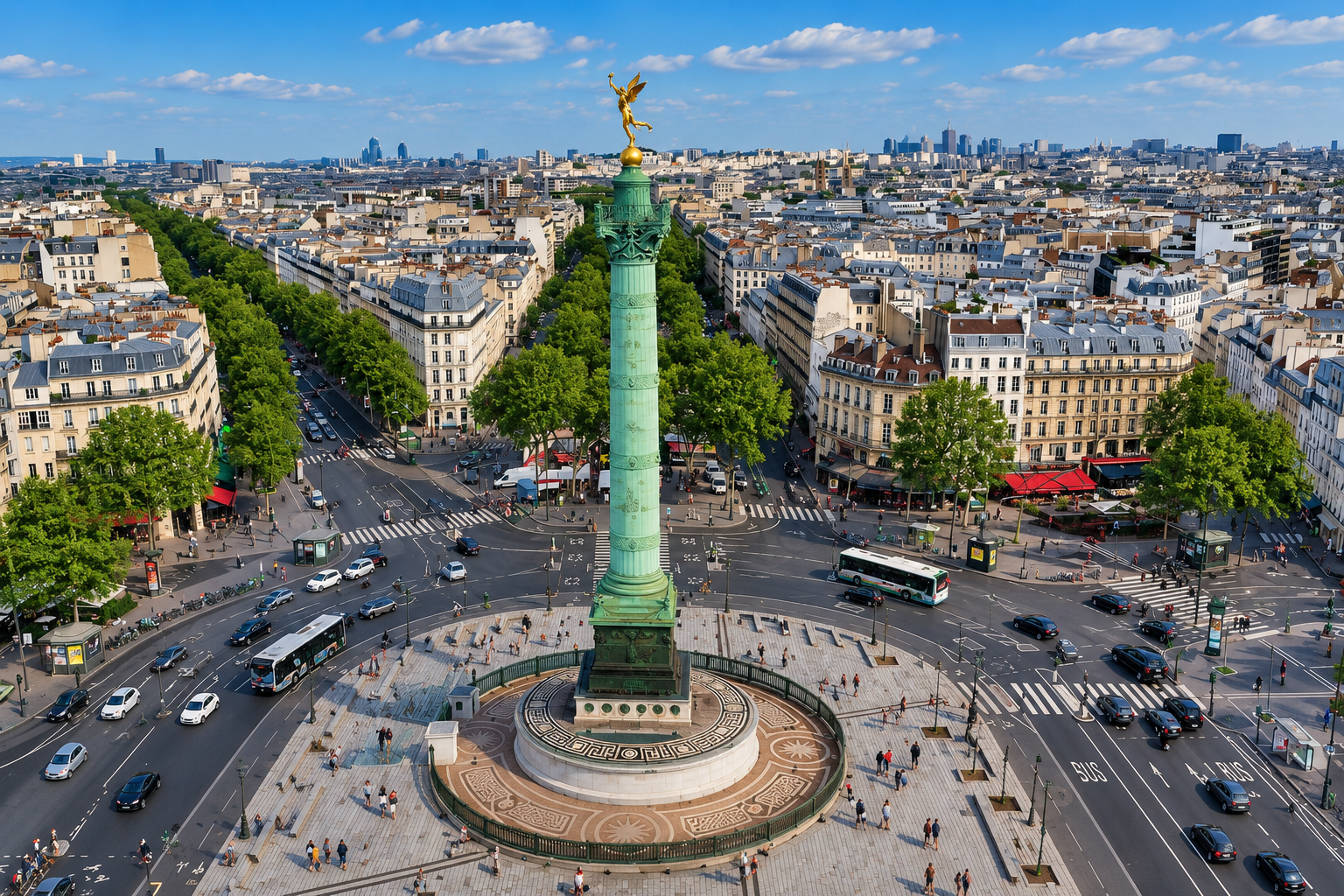 Place de la Bastille, Paris 11e