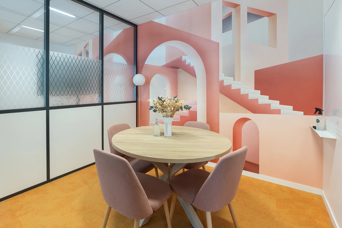 Bureau privé 5 postes - Clichy (Bérégovoy)