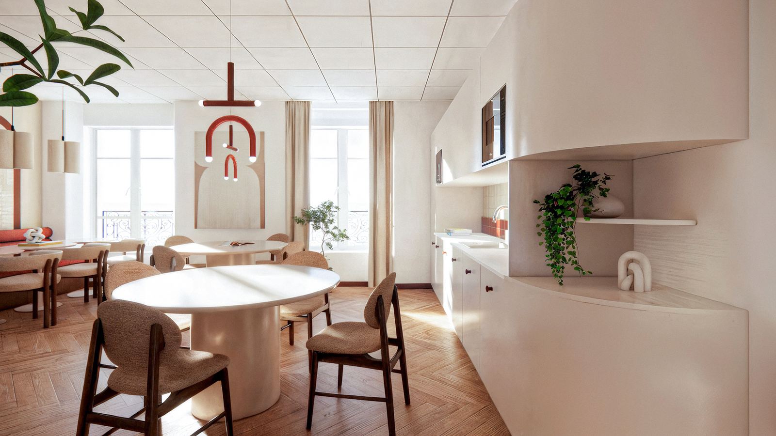Bureau indépendant 40 postes - Paris 2e (Montmartre)