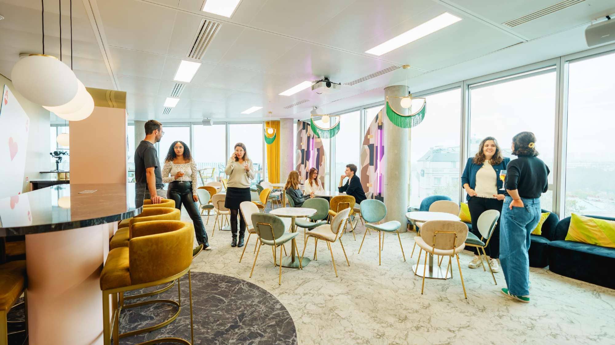 Bureau privé 18 postes - Paris 14e (Maine)
