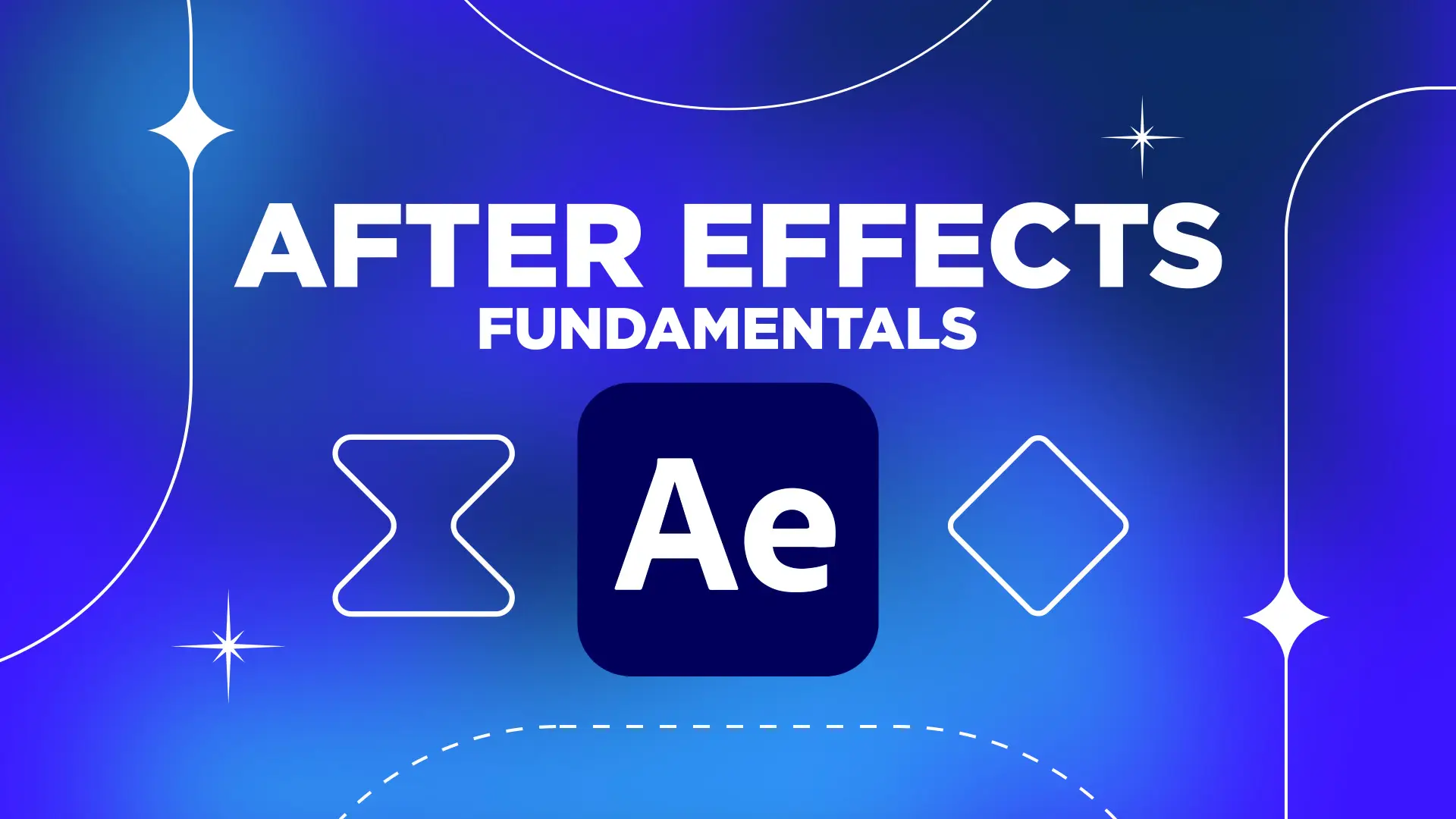After Effects Fundamentals course cover