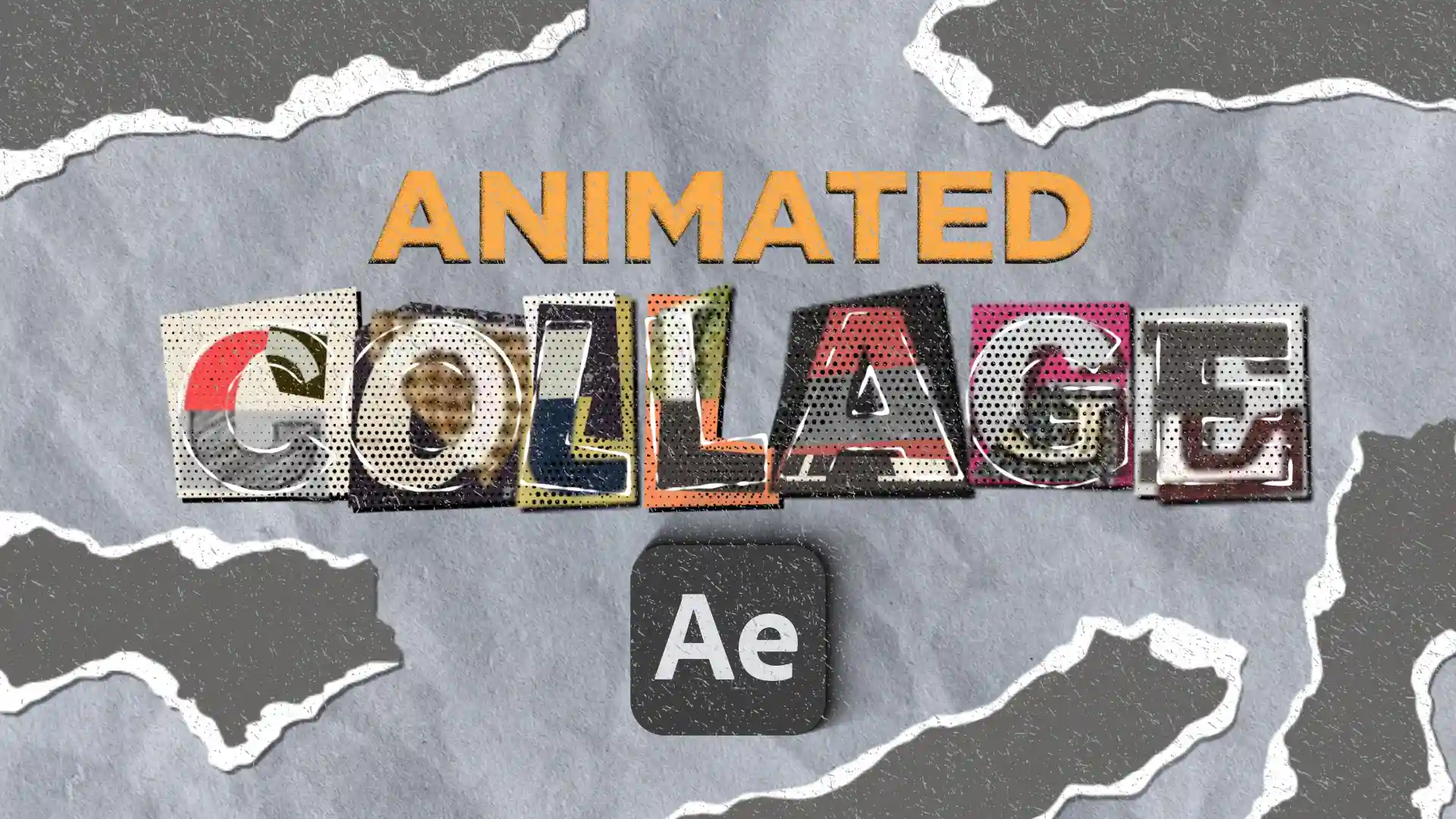 Animated Collage in After Effects course cover