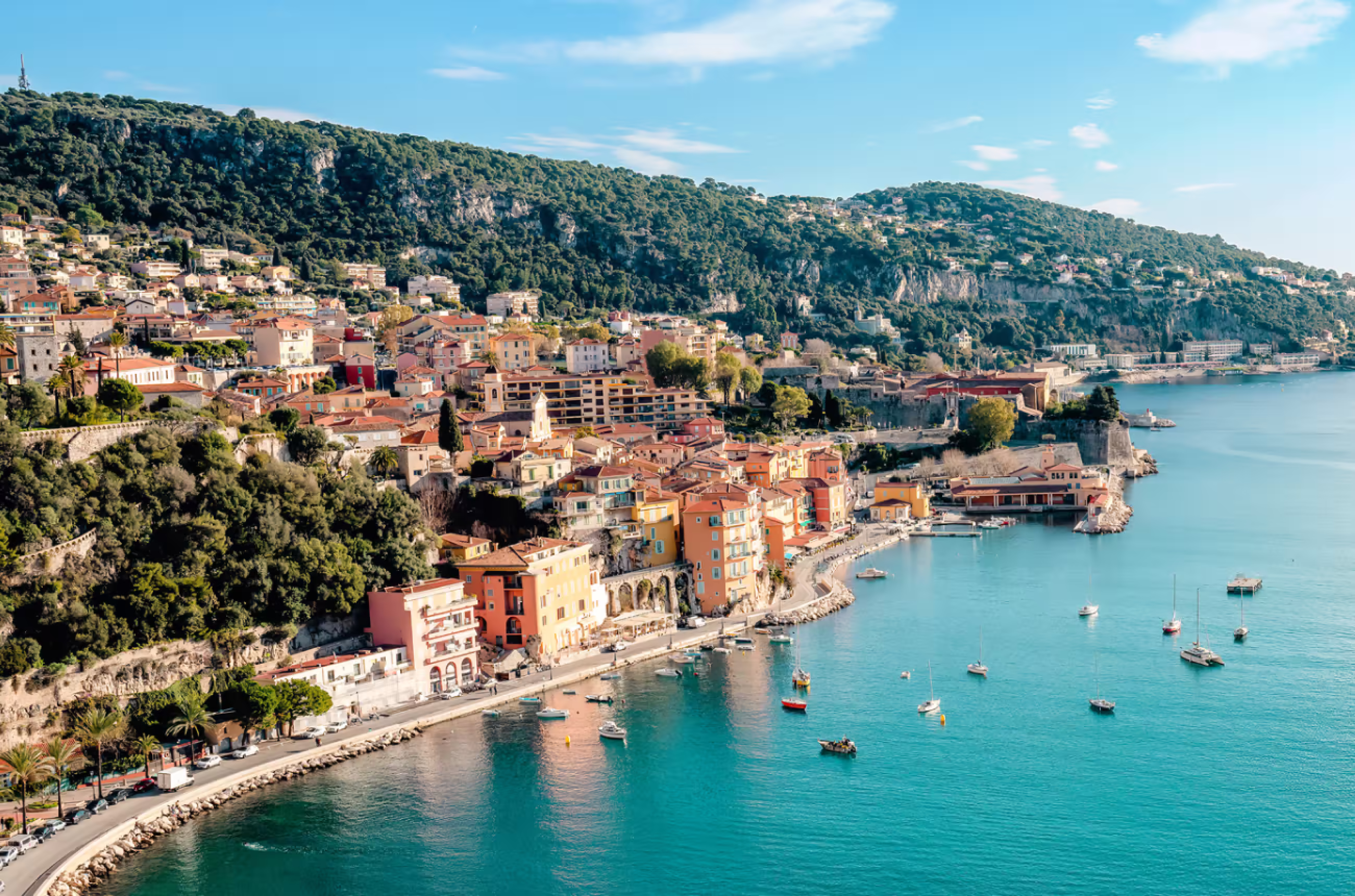 Coastal town in Italy